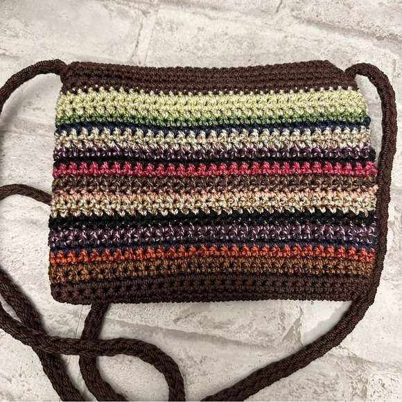 The Sak knit‎ colorful striped crossbody flap bag - Picture 2 of 7